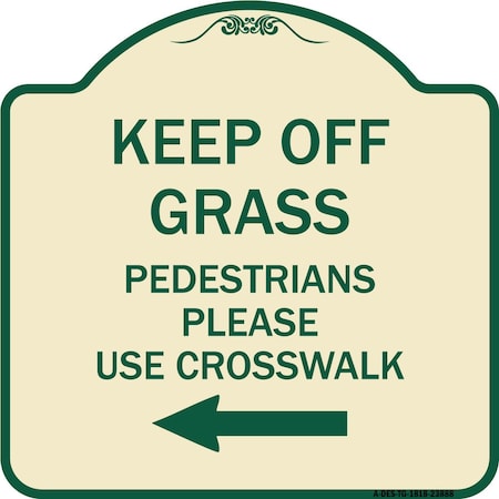 Signmission Lawn Boss Stake Kit Heavy-Gauge Aluminum Architectural Sign, 18" x 18", TG-1818-23888 A-DES-TG-1818-23888